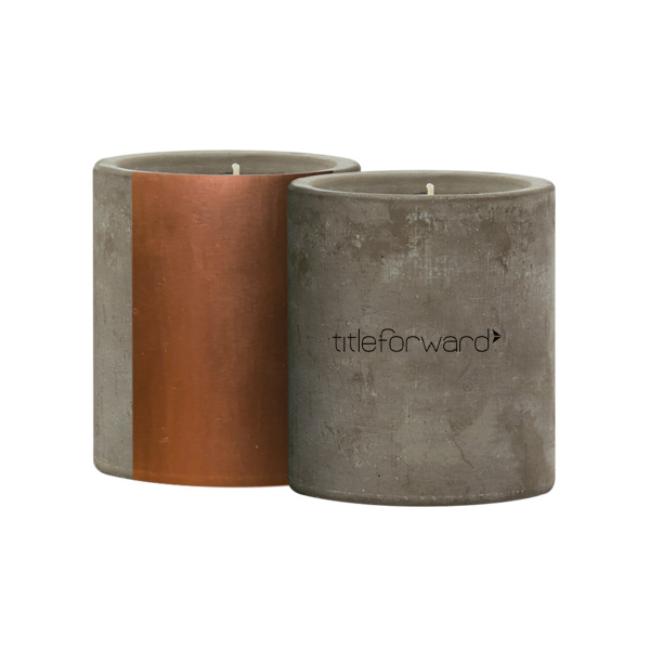 Aurora Concrete Candle