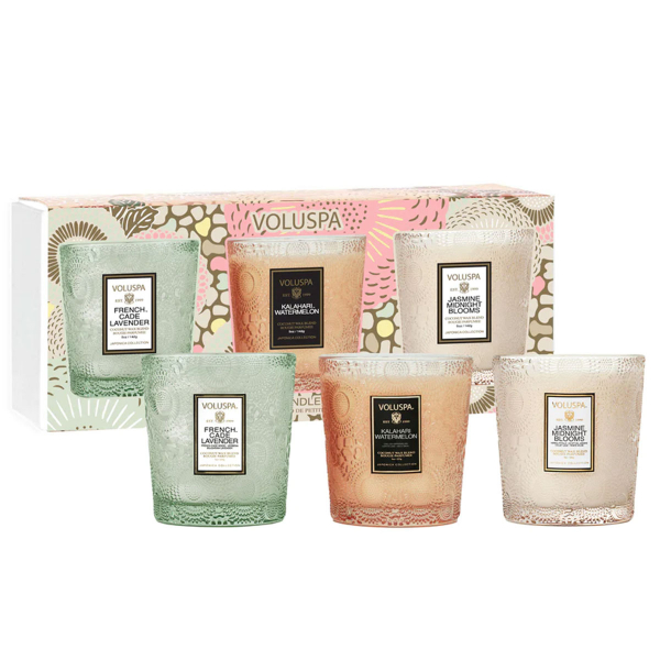 Voluspa 3 Candle Gift Set